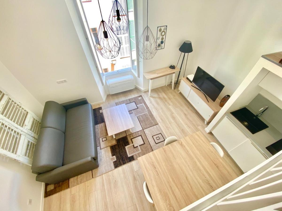 Studio La Pietonne-Plage-Clim Appartement Menton Buitenkant foto